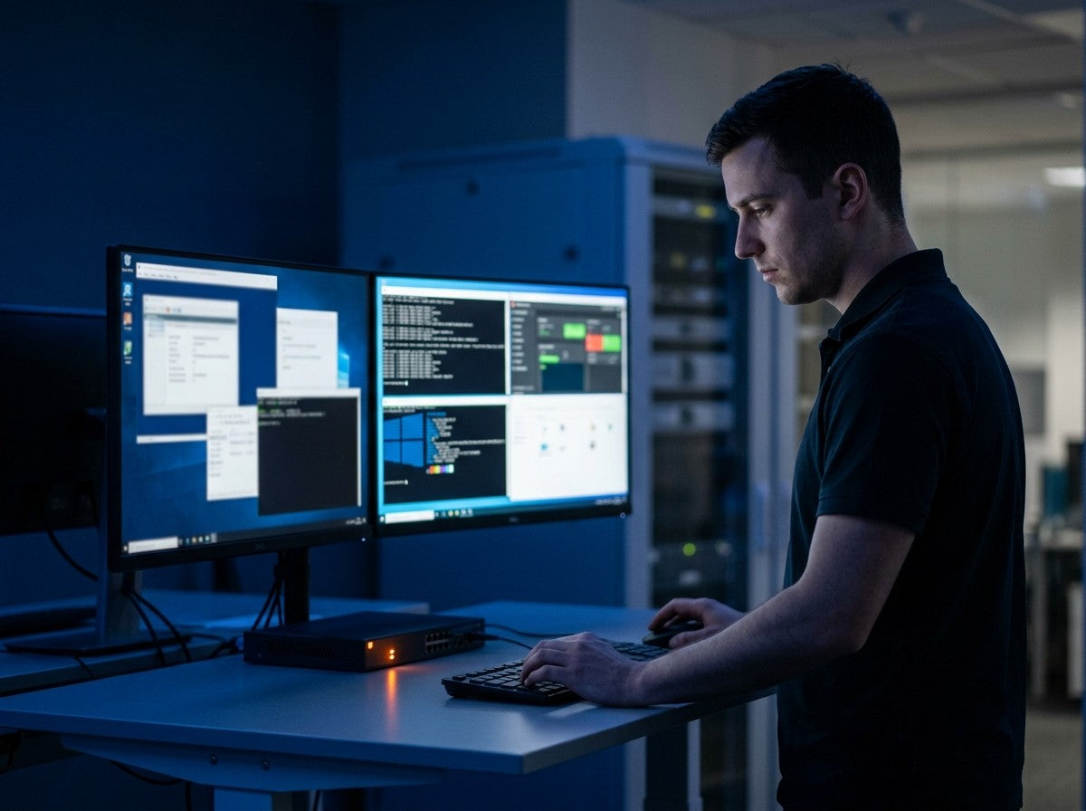 Ingenieros de OS4IT administrando distintos hipervisores